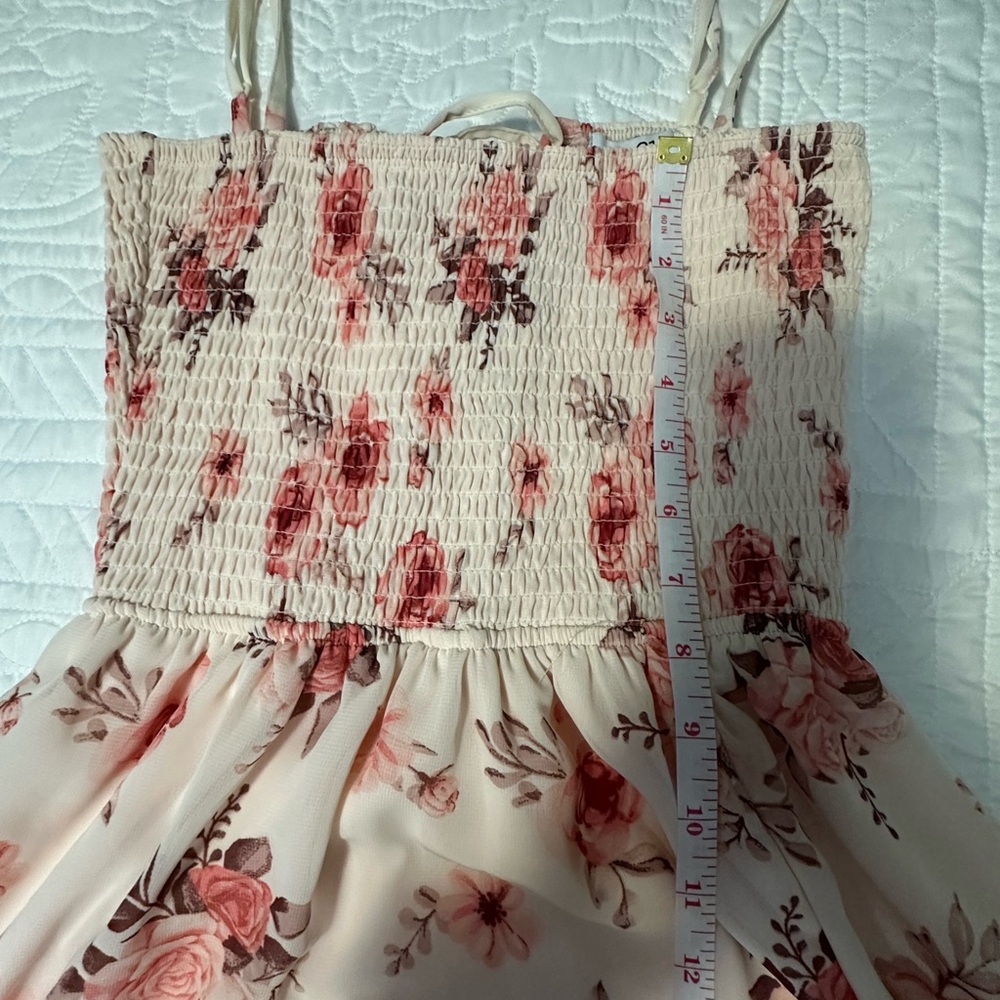 Rue21 Floral Maxi Dress with Roses - Picture 7 of 11